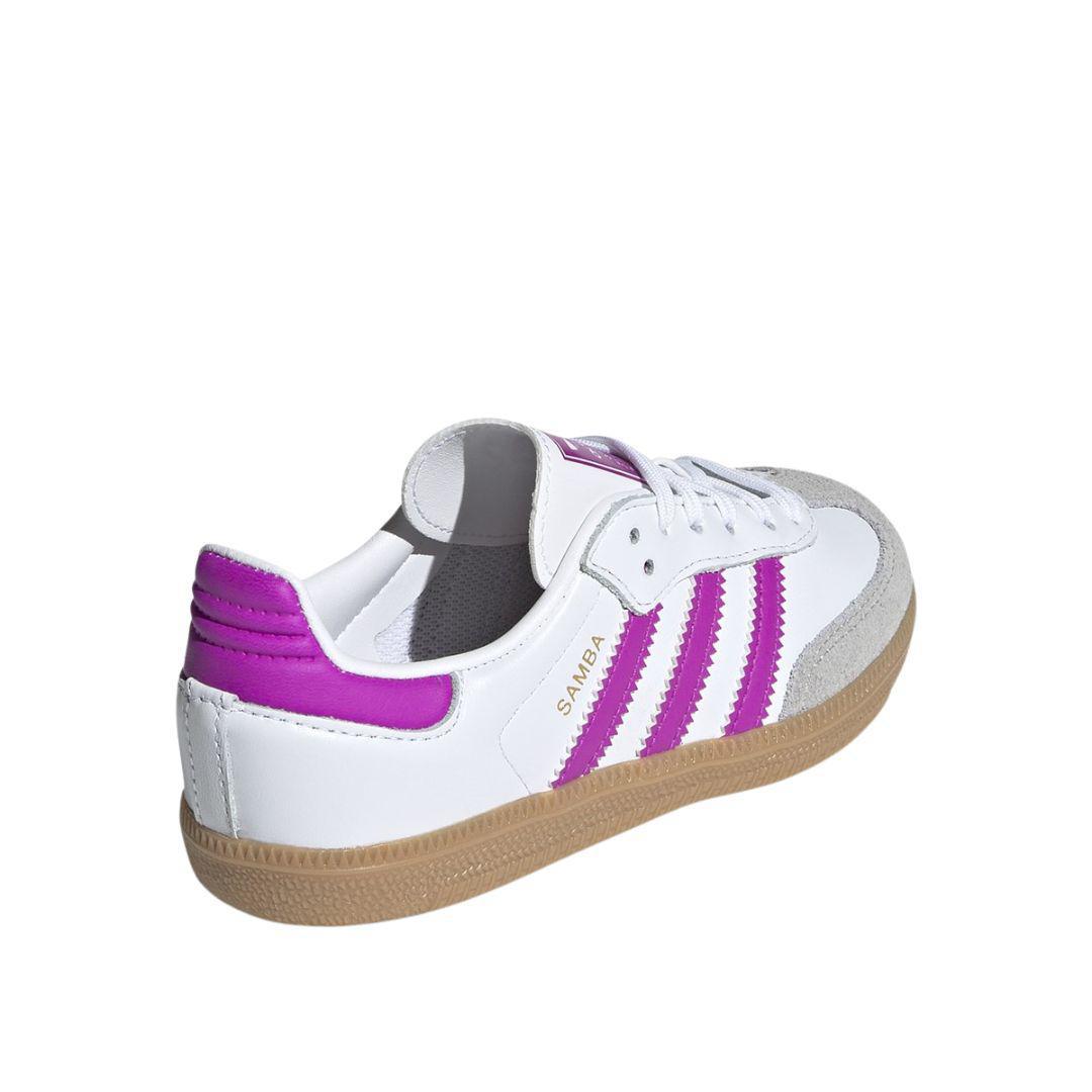 ADIDAS SAMBA OG WHITE PURPLE (GS)