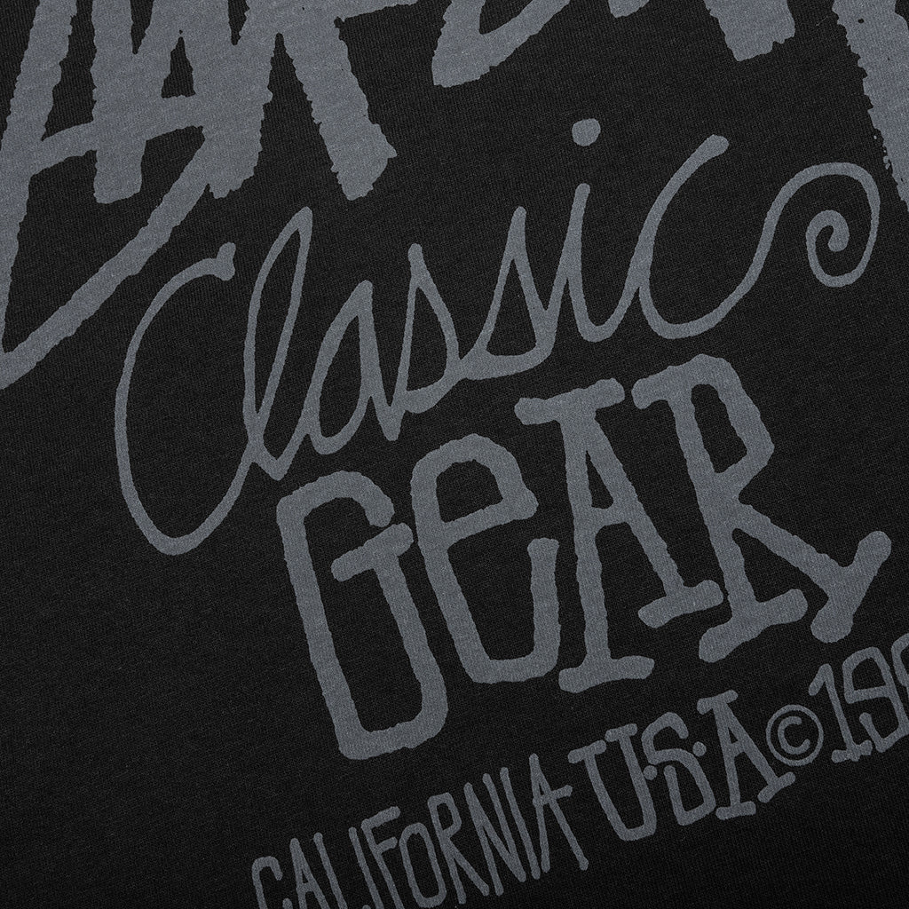 Classic Gear Pigmented Dyed Tee - Black