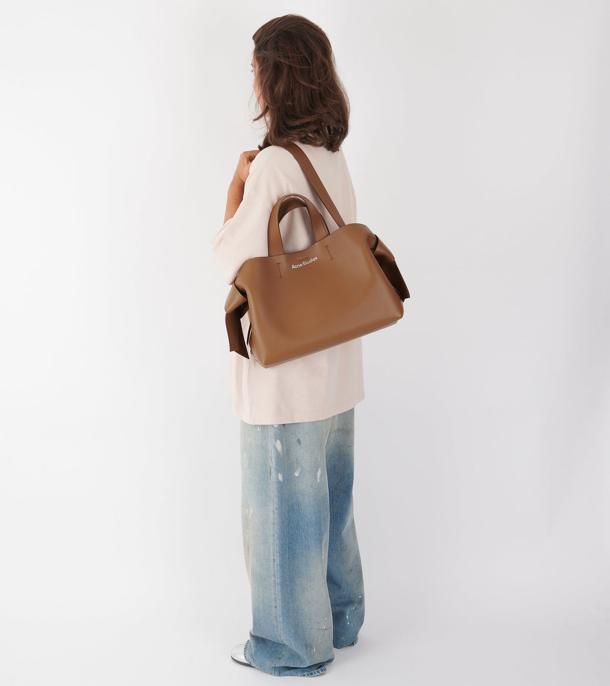 Musubi Tote Camel Brown