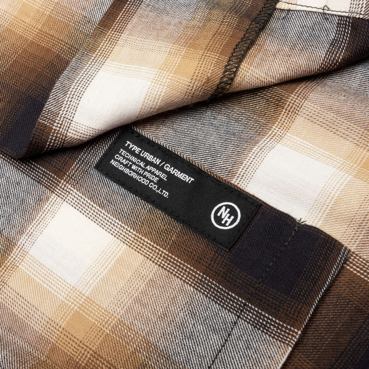 Blockombre L/S Shirt - Brown