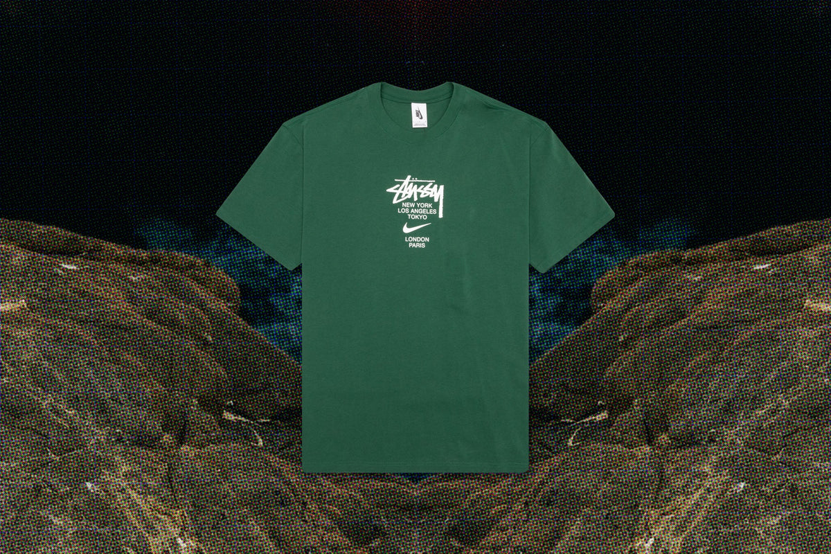Nike x Stussy S/S T-Shirt - Gorge Green