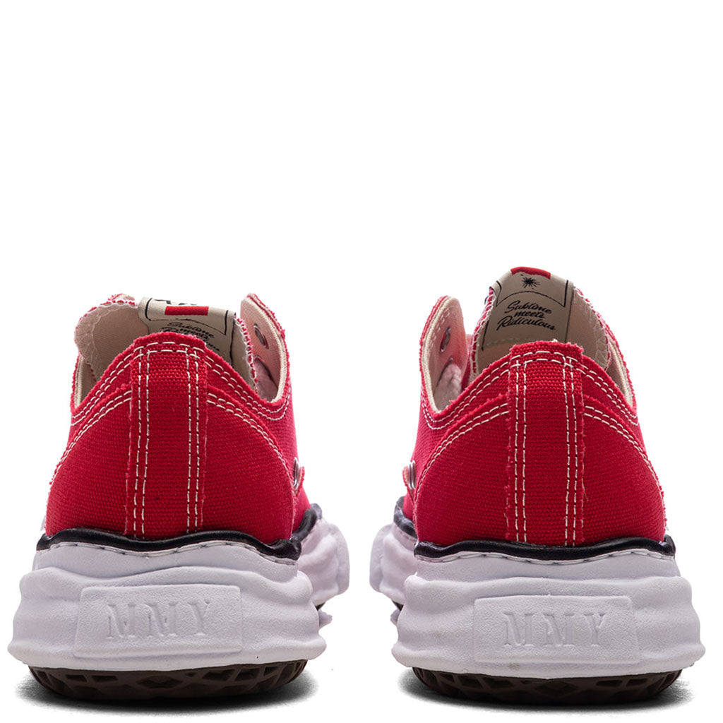 Peterson Low OG Sole Canvas Sneaker - Red