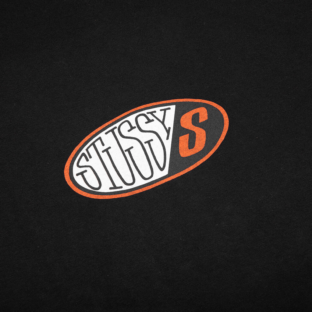 Pitstop Pigment Dyed Tee - Black