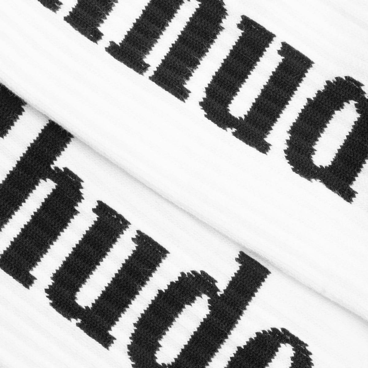 Rhude Logo Sock - White/Black