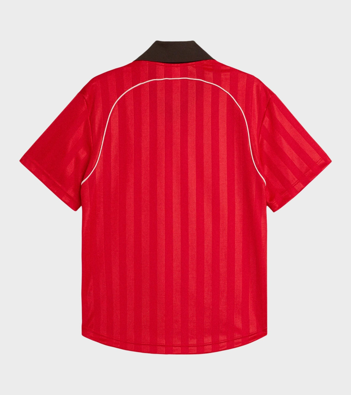 WB Football Tee Better Scarlet/Dark Brown
