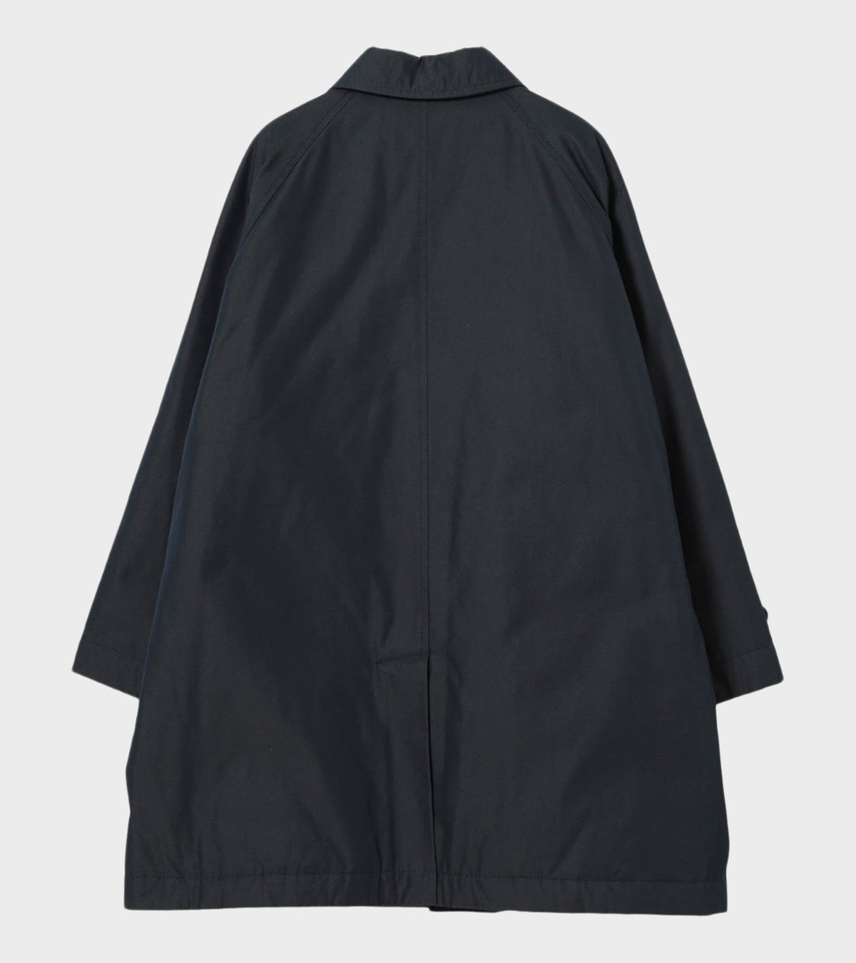 Cotton Blend Coat Dark Navy