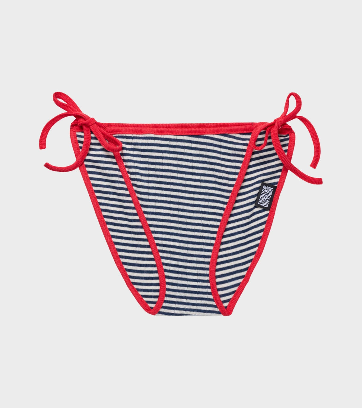 Bikini Bottom Marine/Ecru/Red