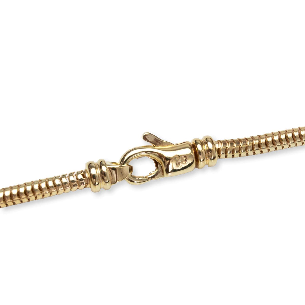 Snake Chain Gold - S925 Sterling Silver with 18K Gold Plating