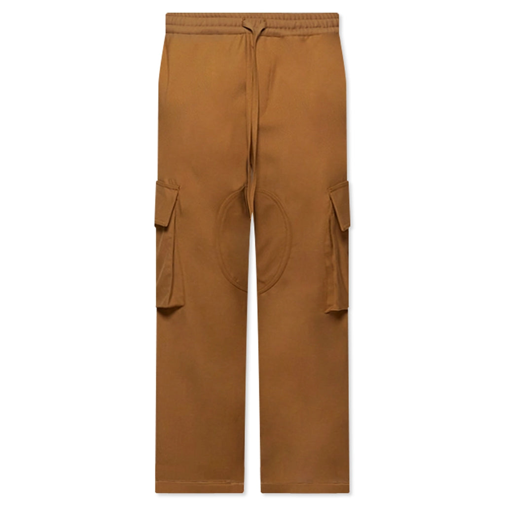 Track Logo Cargo Pants - Sand Wool
