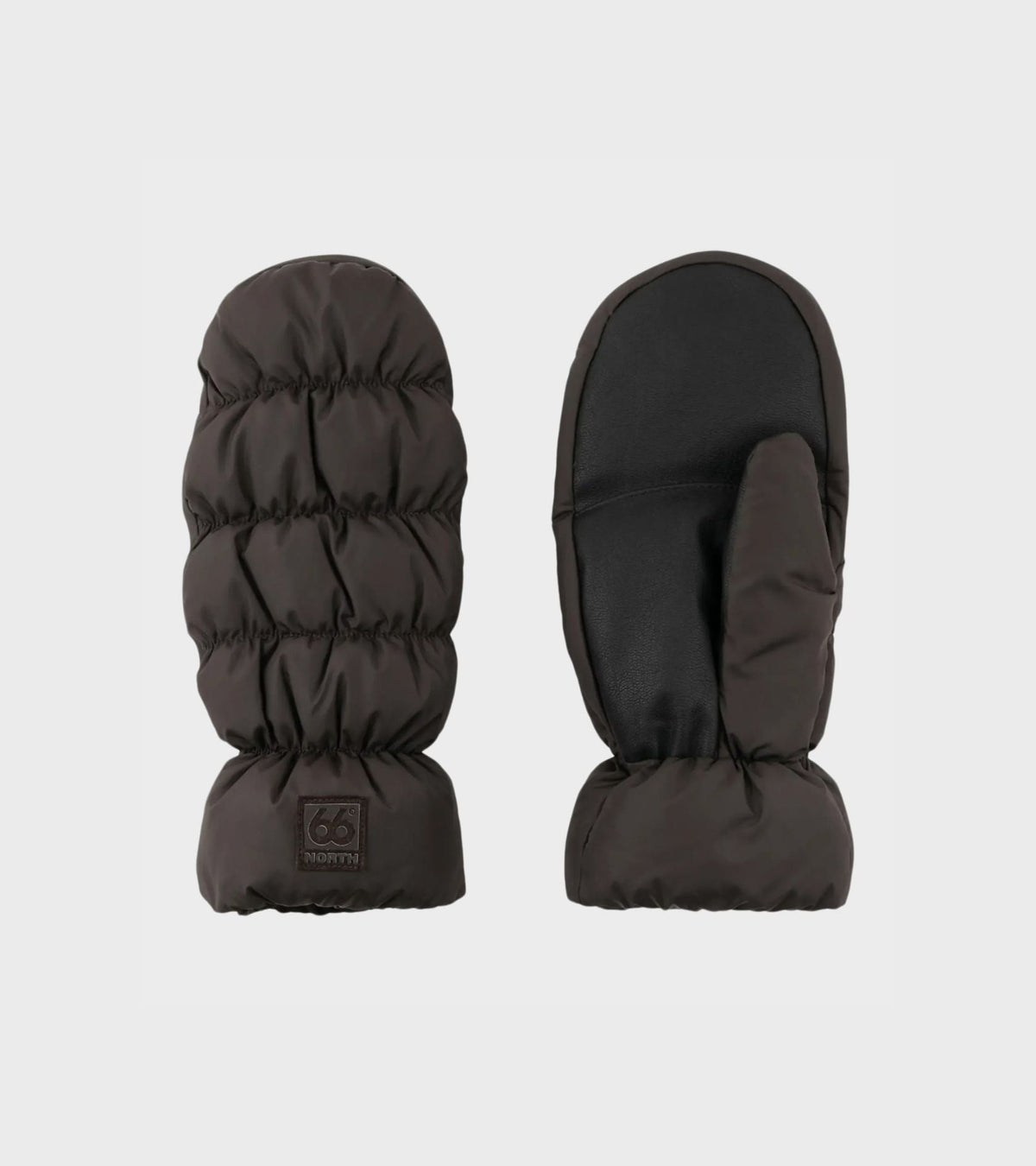 Dyngja Down Mittens Licorice