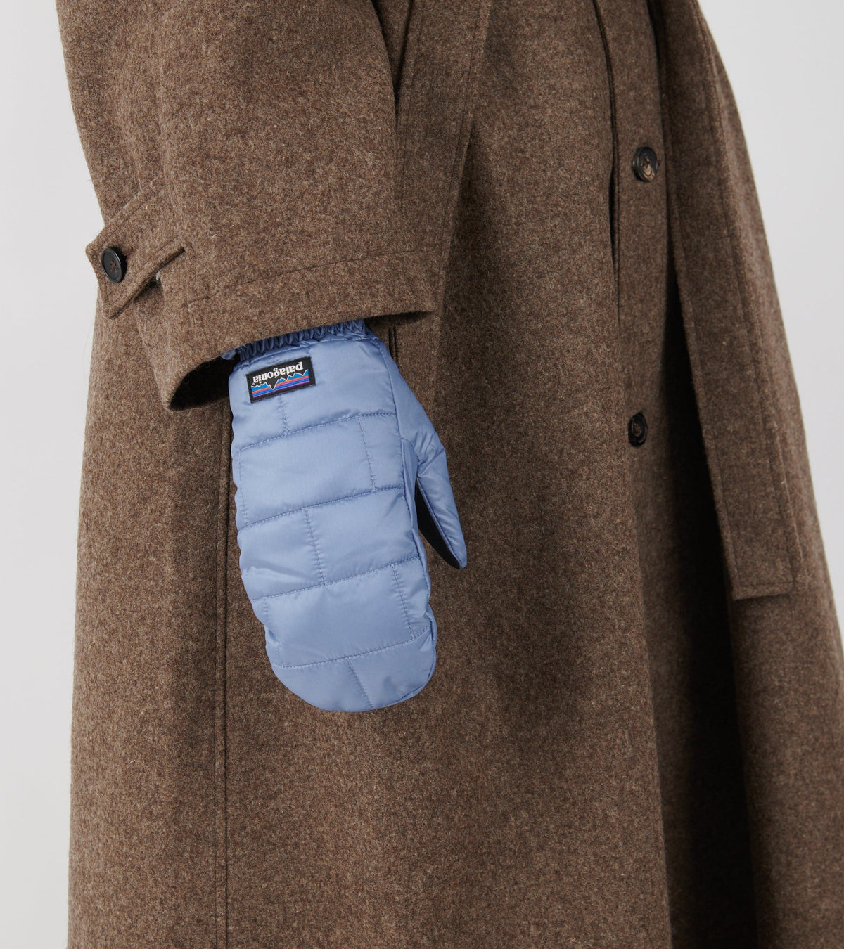 Nano Puff Mitts Barnacle Blue
