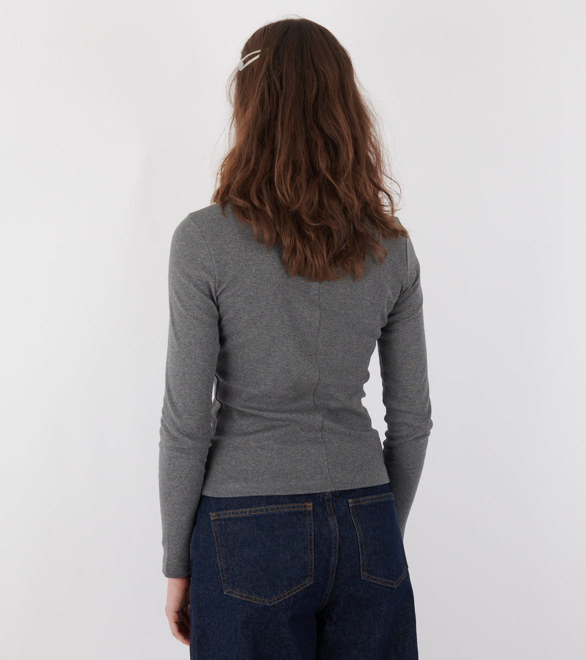 Jess Longsleeve Melee Grey