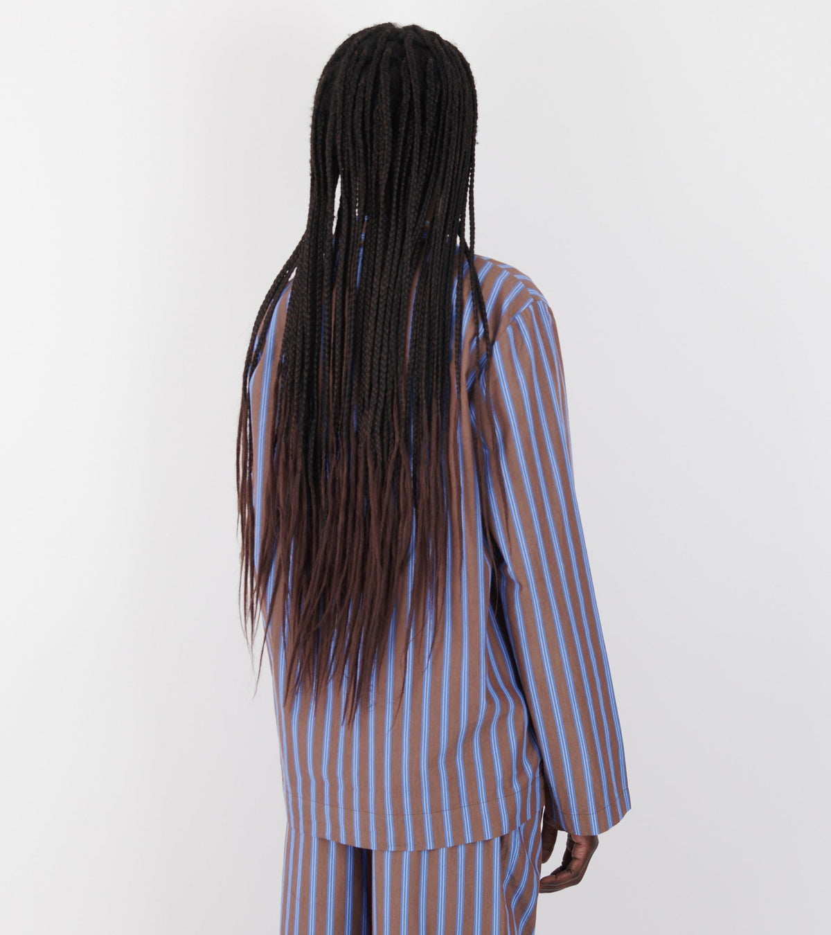 Pyjamas Shirt - Chestnut Stripes