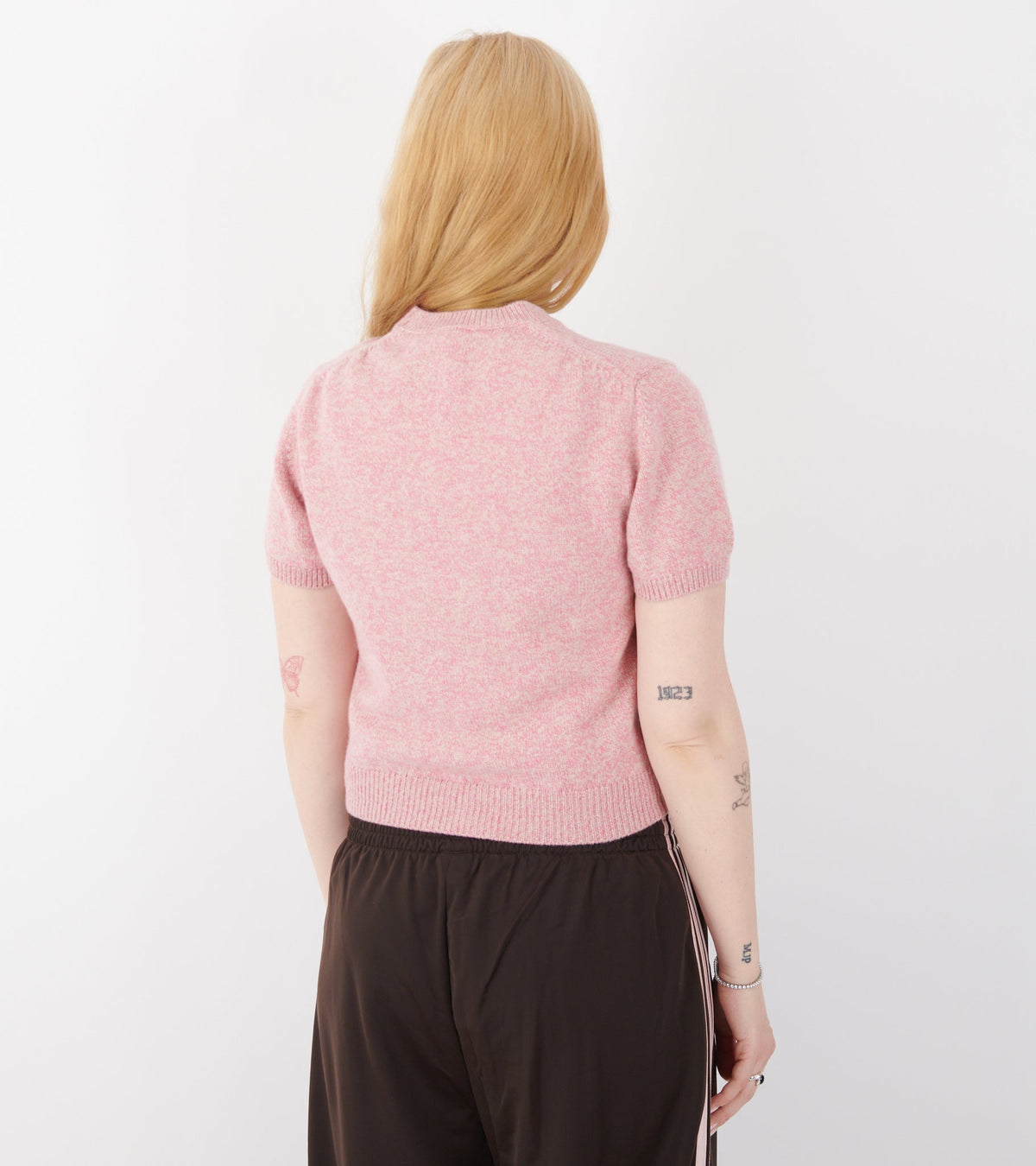 Wicklow T-shirt Pink/Nymph/Oatmeal