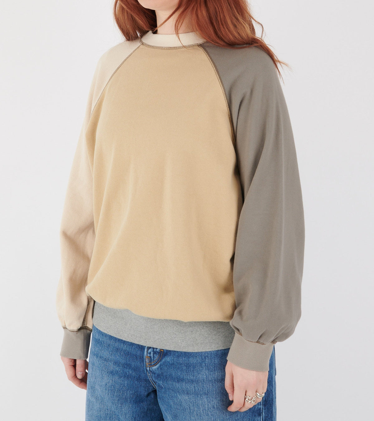 Terry Sweatshirt Natural Mix