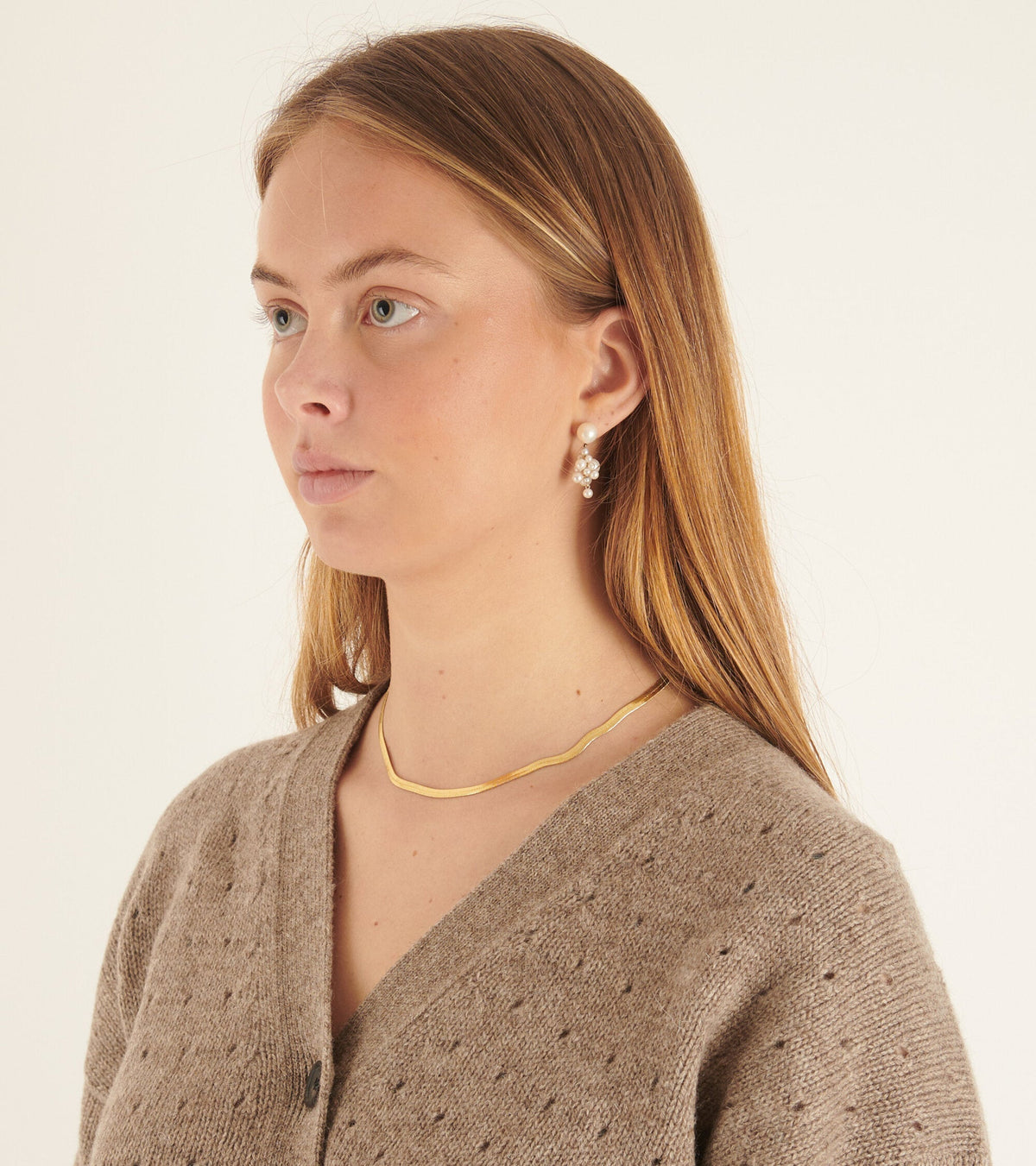 Snake Charmer Necklace Gold