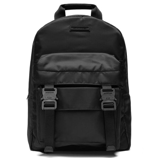 1017 9SM Double Front Pocket Backpack - Black