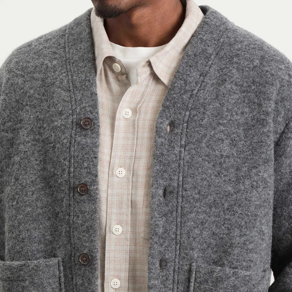Universal Works Wool Fleece Advance Cardigan