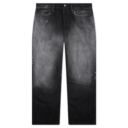 1981 U Black Trafalgar Loose Fit Jeans - Black