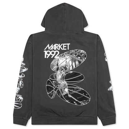 1992 Hoodie - Washed Black