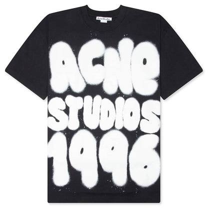 1996 Sprayed T-Shirt - Black/White