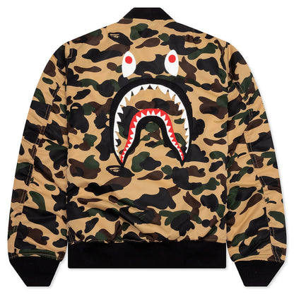 1St Camo Shark MA-1 - Yellow