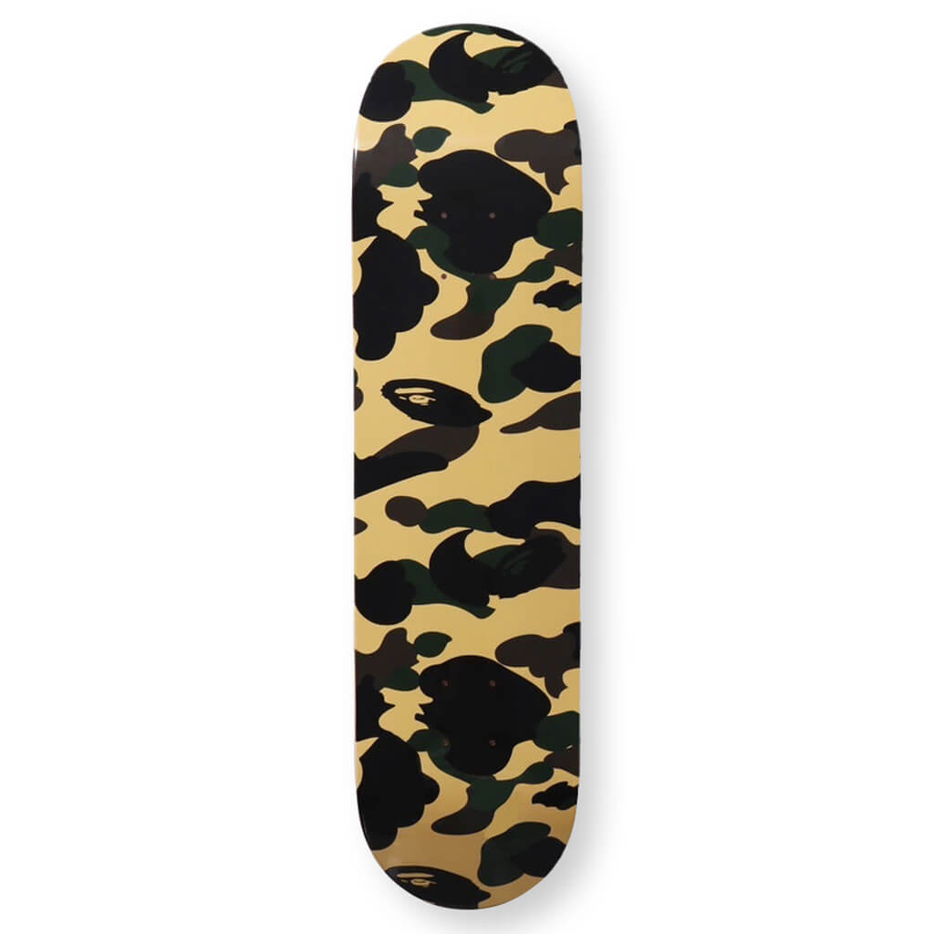 1st Camo Skateboard - Yellow