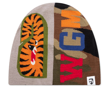 1st Shark Knit Cap - Gray