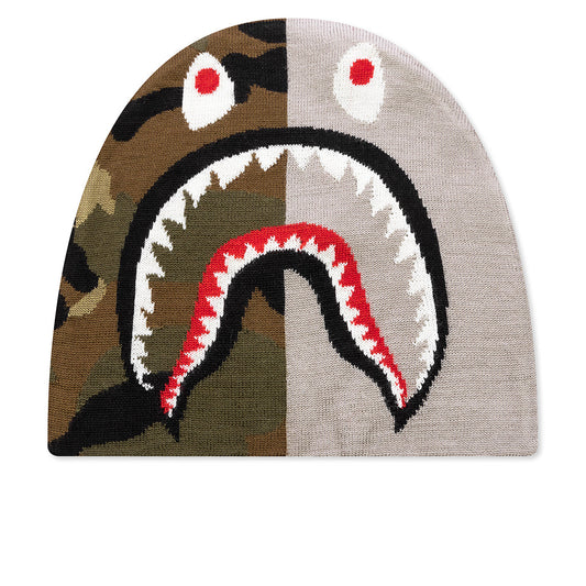 1st Shark Knit Cap - Gray