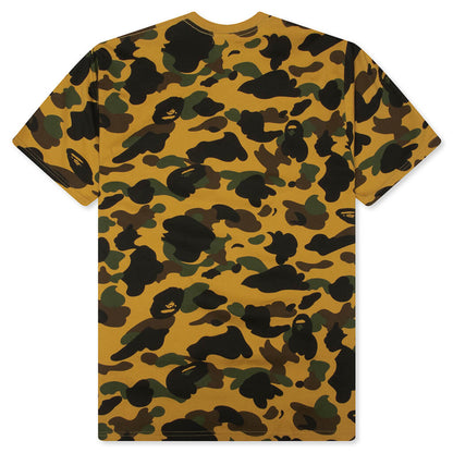 1st Camo BAPE Rhinestone Tee - Yellow