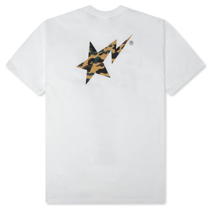 1st Camo Bape STA Tee - White