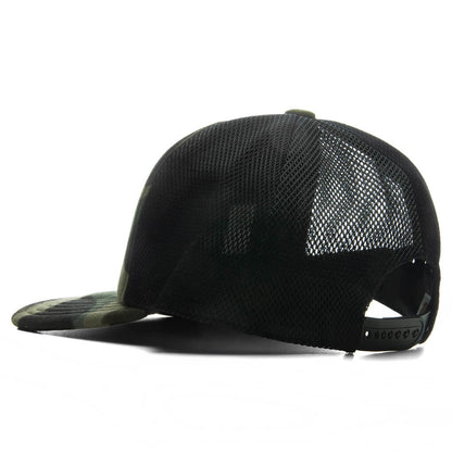 1st Camo College Mesh Cap - Green