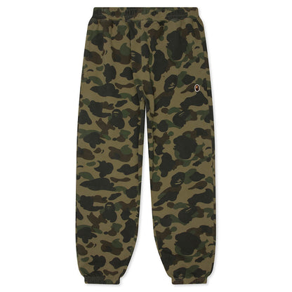 1st Camo One Point Relaxed Fit Sweat Pants - Green