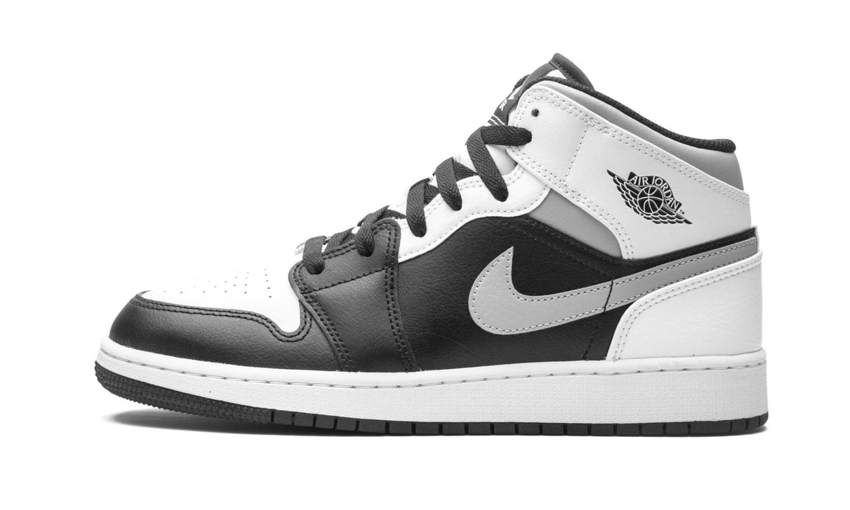 JORDAN 1 MID WHITE SHADOW GS