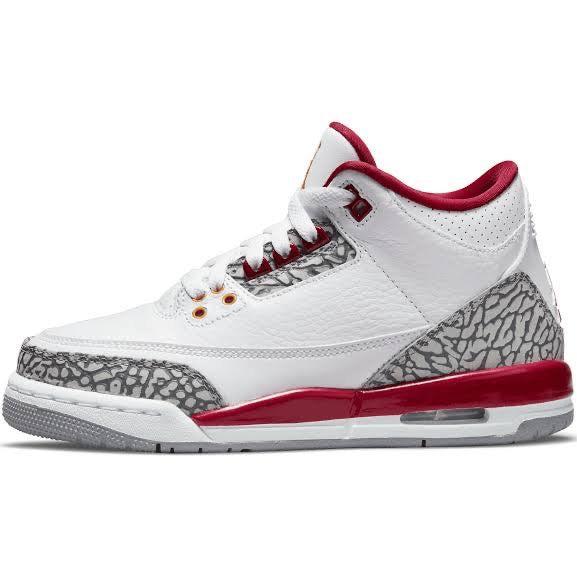 JORDAN 3 CARDINAL RED GS