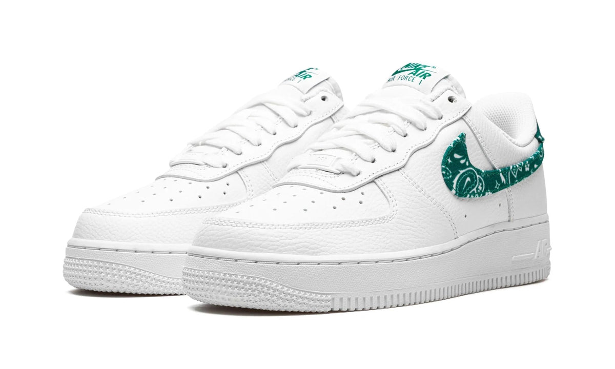 NIKE AIR FORCE 1 WHITE GREEN PAISLEY (W)