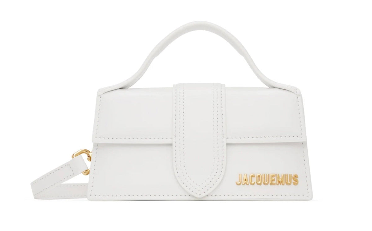 JACQUEMUS LE BAMBINO BAG WHITE