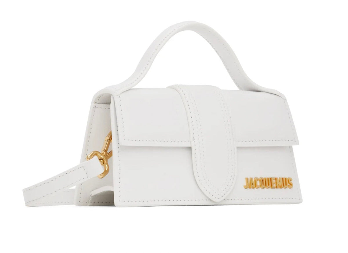 JACQUEMUS LE BAMBINO BAG WHITE