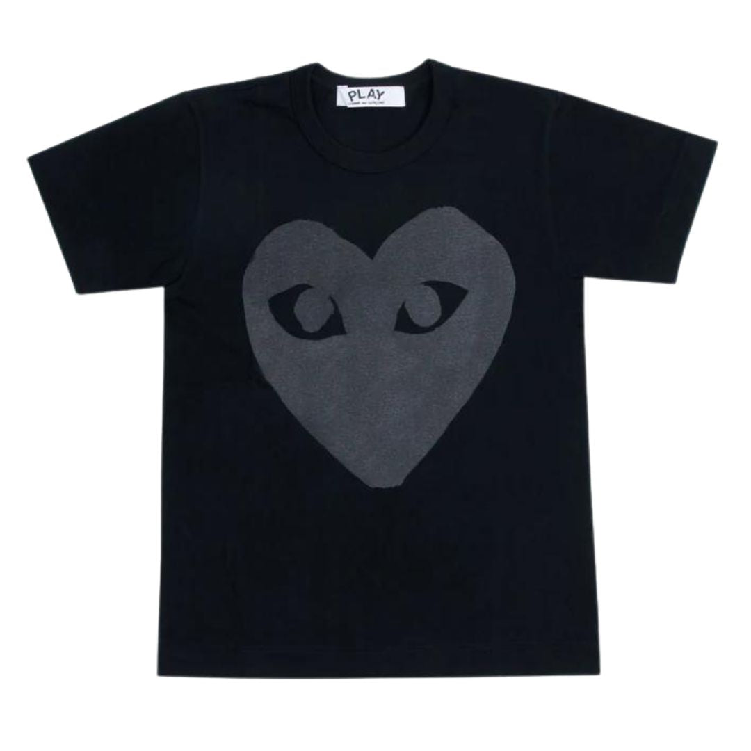 COMME DES GARÇONS PLAY BLACK HEART T-SHIRT BLACK