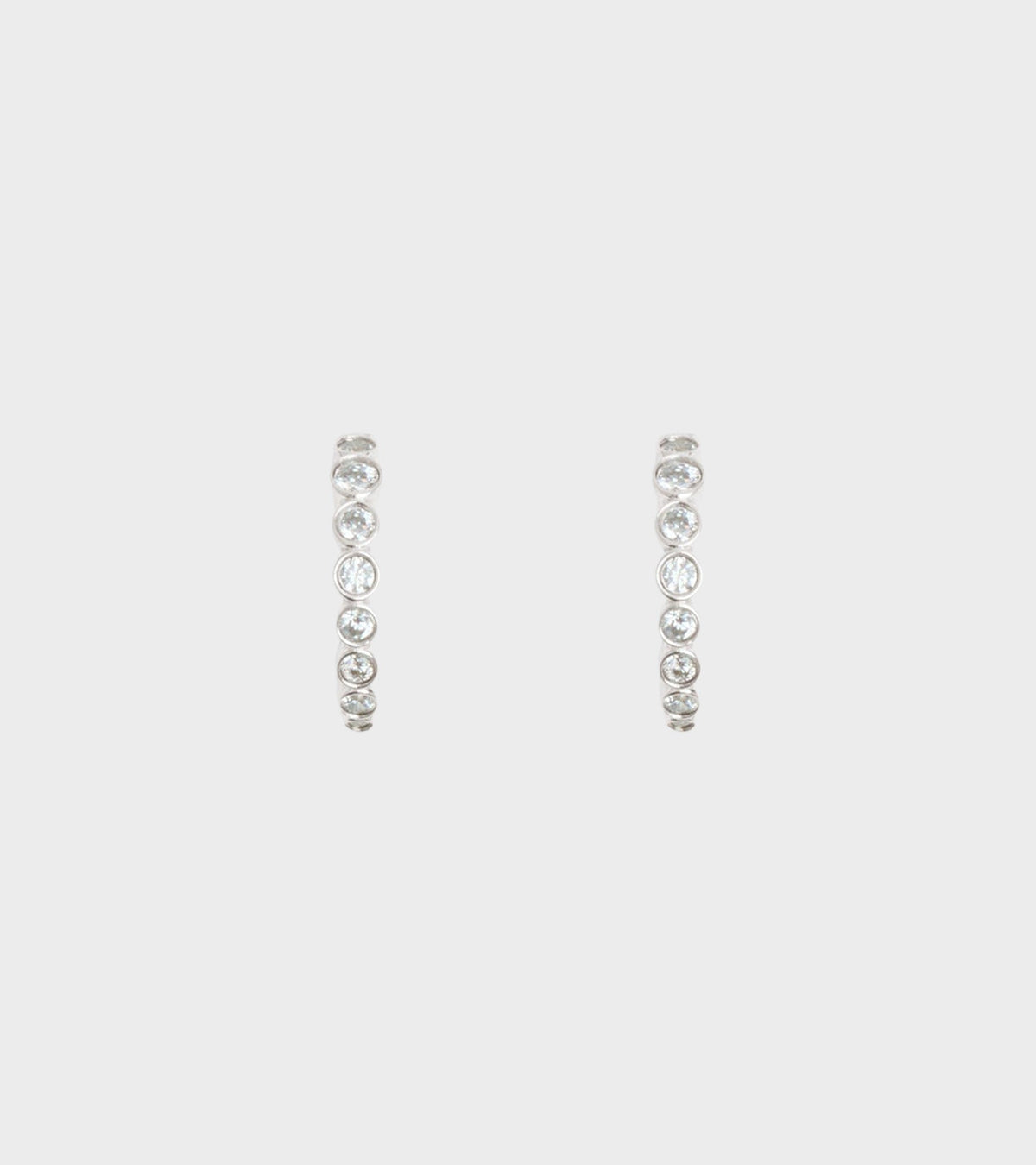 Ottilia Hoops Silver