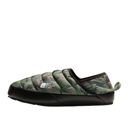 KAWS X THE NORTH FACE THERMOBALL TRACTION MULE 5 BRUSHWOOD CAMO PRINT