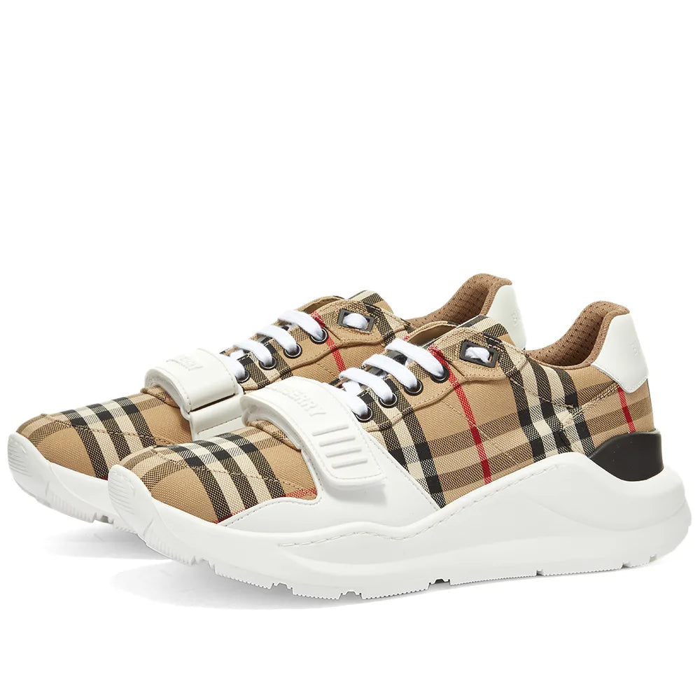 Womens Burberry Archive Beige Sneakers