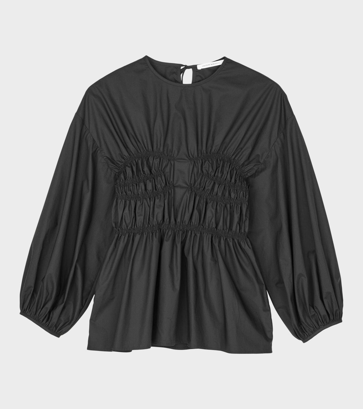 Camryn Cotton Top Black