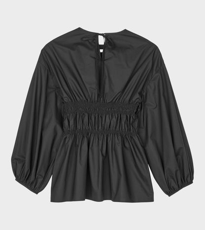 Camryn Cotton Top Black