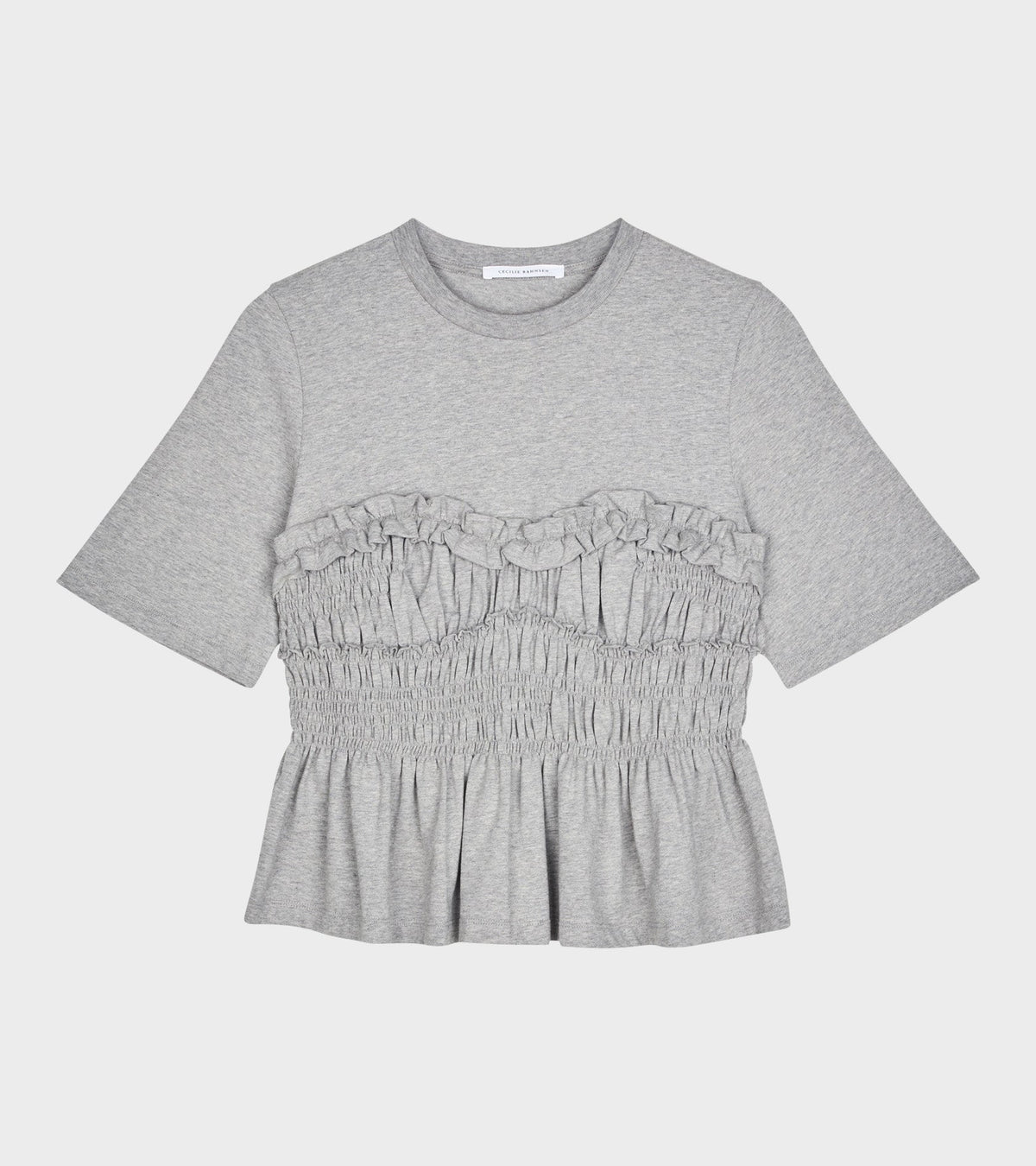 Vilde Jersey T-shirt Grey Melange