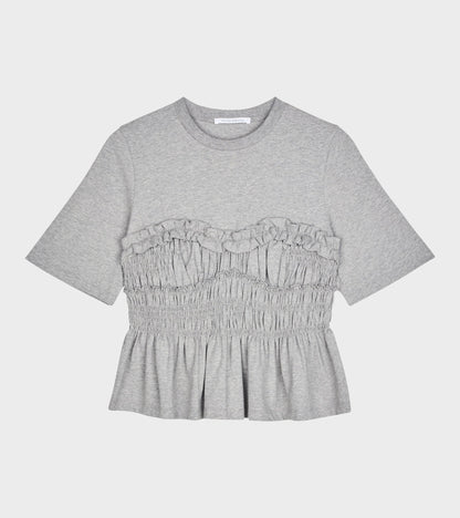 Vilde Jersey T-shirt Grey Melange