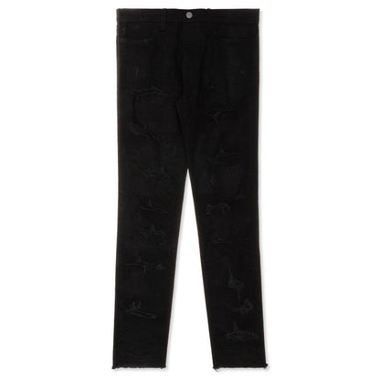4 Pocket Denim Pant - Black