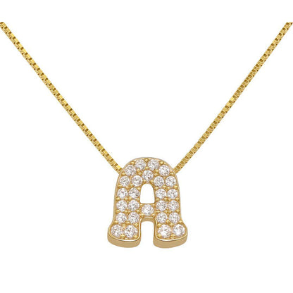 EVERYDAY INITIAL NECKLACE GOLD