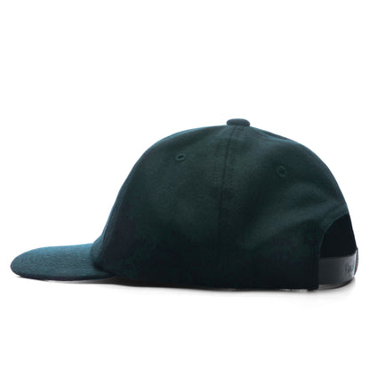 6 Panel Wool Cap - Green