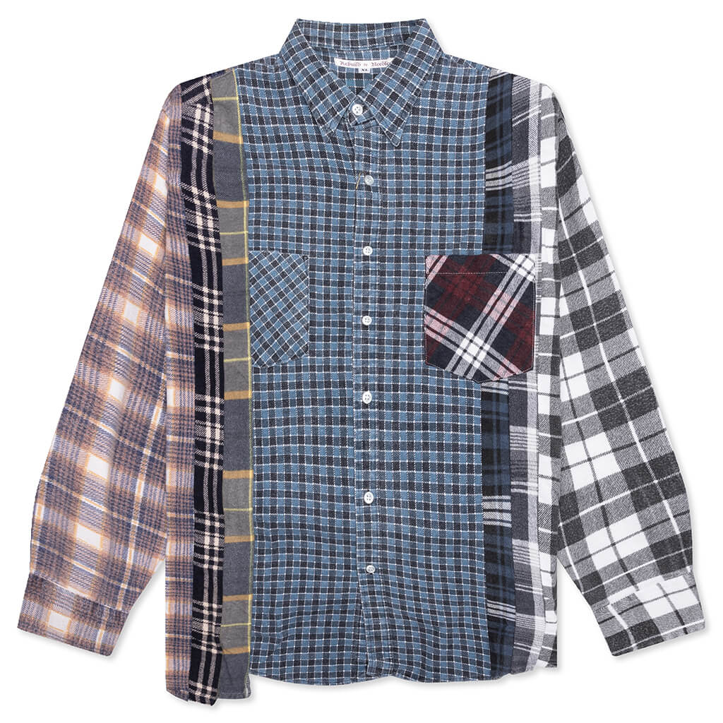 7 Cuts Flannel Shirt - Assorted